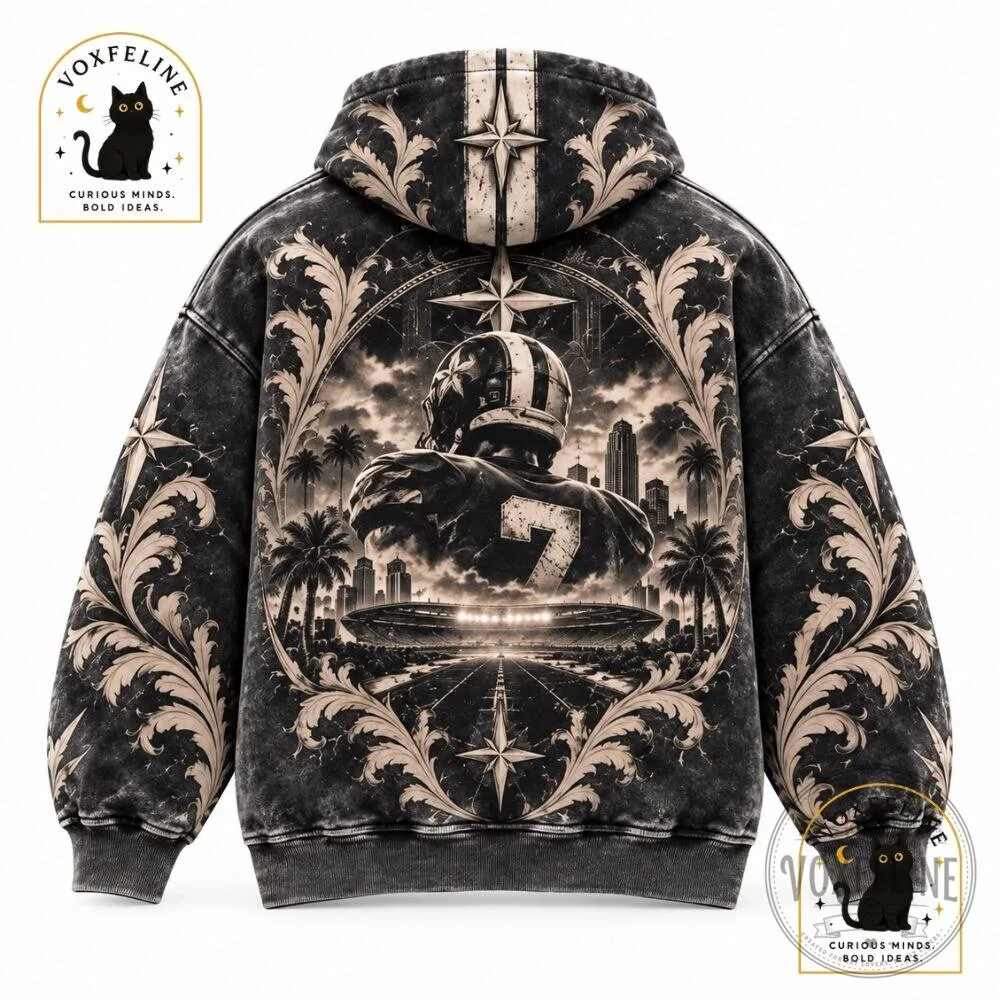 Vintage Hoodie zip Retro NFL Style for Football Fans 5 Vintage Hoodie zip Retro NFL Style for Football Fans