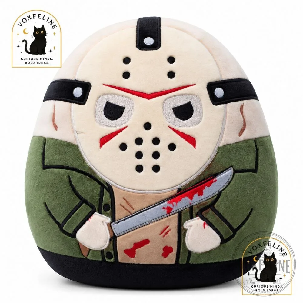 Squishmallows x Jason Universe Jason Voorhees Plush Toy Friday the 13th Horror Collectible 5 Squishmallows x Jason Universe Jason Voorhees Plush Toy Friday the 13th Horror Collectible