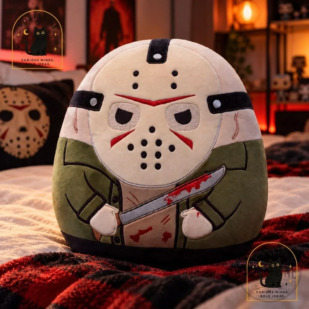 Squishmallows x Jason Universe Jason Voorhees Plush Toy Friday the 13th Horror Collectible 6 Squishmallows x Jason Universe Jason Voorhees Plush Toy Friday the 13th Horror Collectible