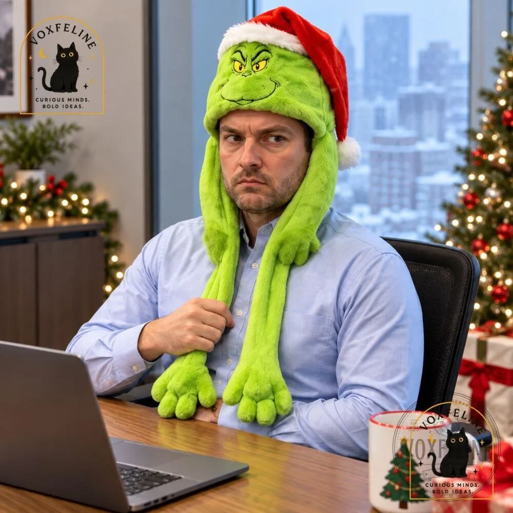 The Grinch Plush Christmas Hat with Moving Ears 2026 Funny Squeeze-Activated Hat 5 The Grinch Plush Christmas Hat with Moving Ears 2026 Funny Squeeze-Activated Hat
