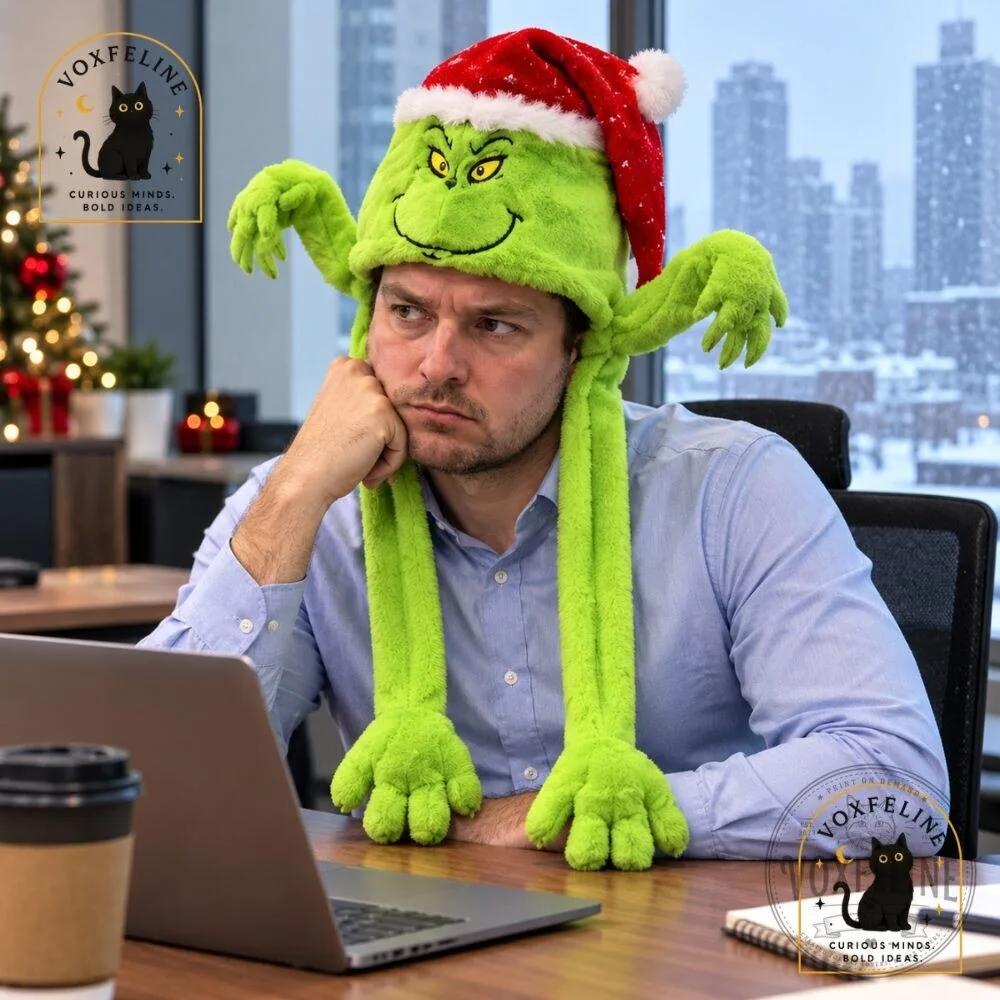 The Grinch Plush Christmas Hat with Moving Ears 2026 Funny Squeeze-Activated Hat 6 The Grinch Plush Christmas Hat with Moving Ears 2026 Funny Squeeze-Activated Hat