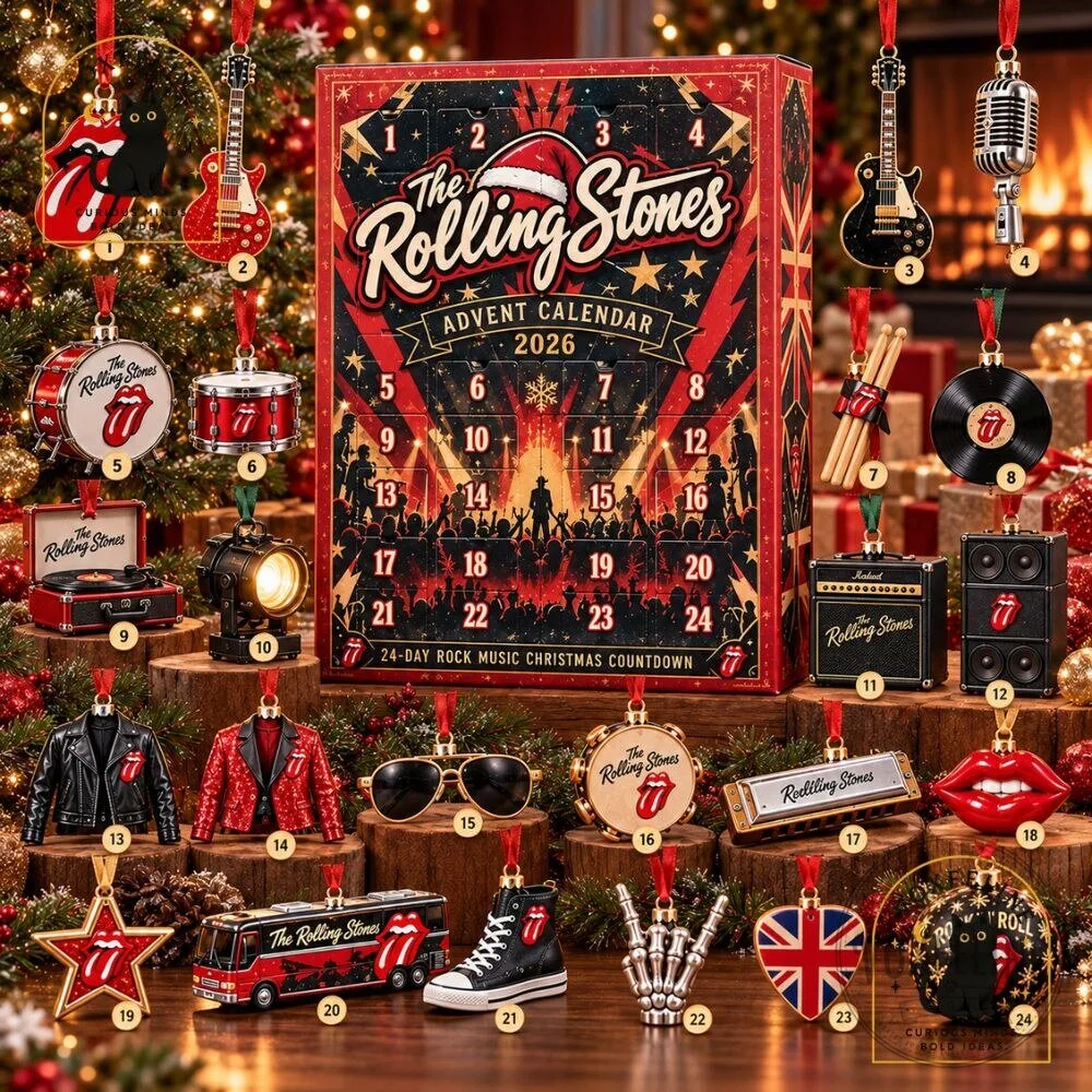 The Rolling Stones Advent Calendar 2026 24-Day Rock Music Christmas Countdown 4 The Rolling Stones Advent Calendar 2026 24-Day Rock Music Christmas Countdown