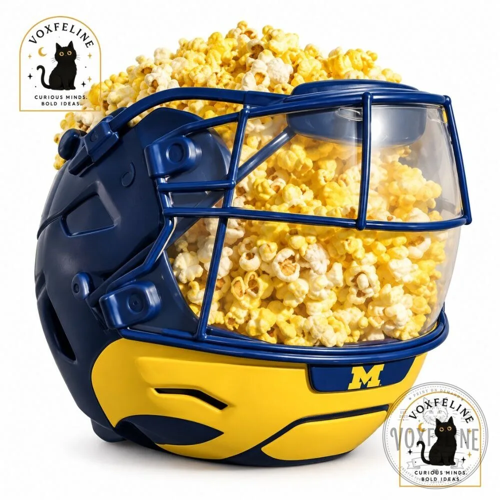 Michigan Wolverines Football Helmet Popcorn Bucket 2026 5 Michigan Wolverines Football Helmet Popcorn Bucket 2026