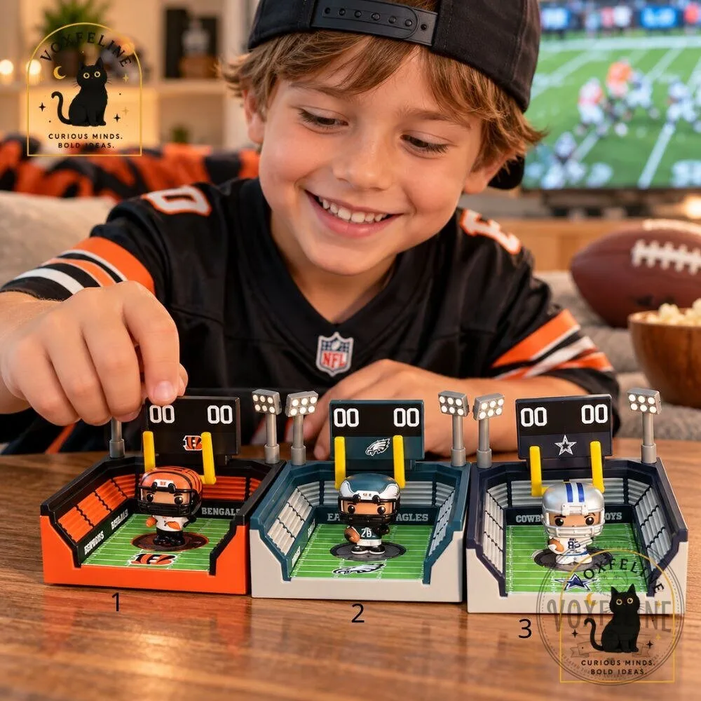 Bitty Pop NFL Saquon Barkley Philadelphia Eagles Arena Mini Football Stadium