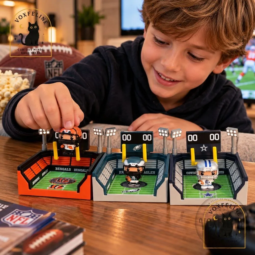 Bitty Pop NFL Saquon Barkley Philadelphia Eagles Arena Mini Football Stadium 5 Bitty Pop NFL Saquon Barkley Philadelphia Eagles Arena Mini Football Stadium